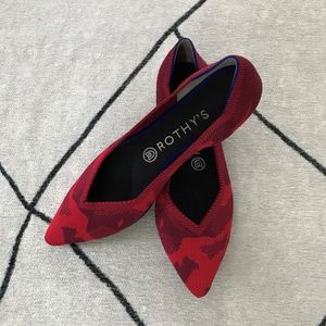 Rothy's - The Point - Red Camo